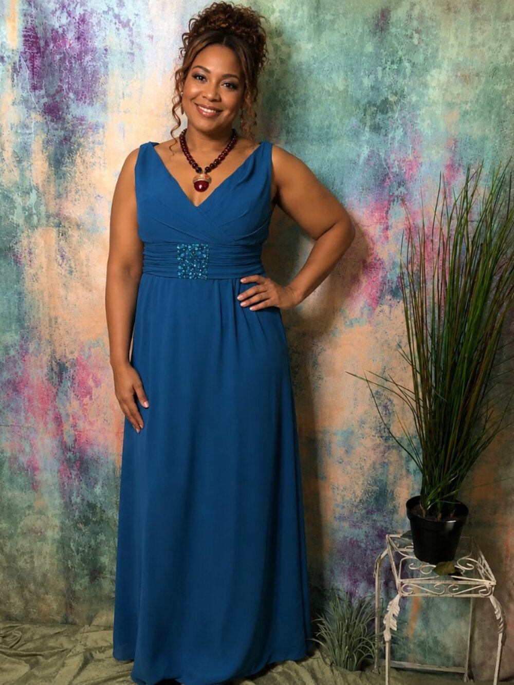 NWT 📌Wedding Dress Chiffon Prom - Formal - Ball-  Bridesmaid Dress  Plus Size